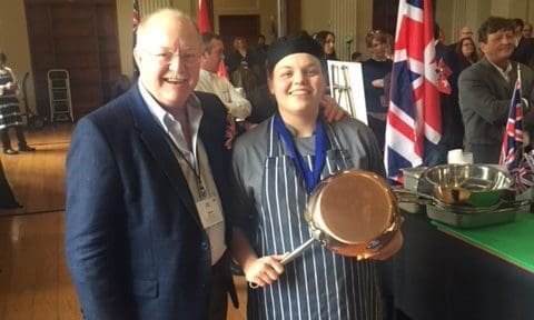 Wyboston Lakes Resort chef awarded top honour at international competition