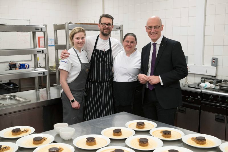 Sodexo ‘rising star’ partners with Bake Off winner to mentor UHI students