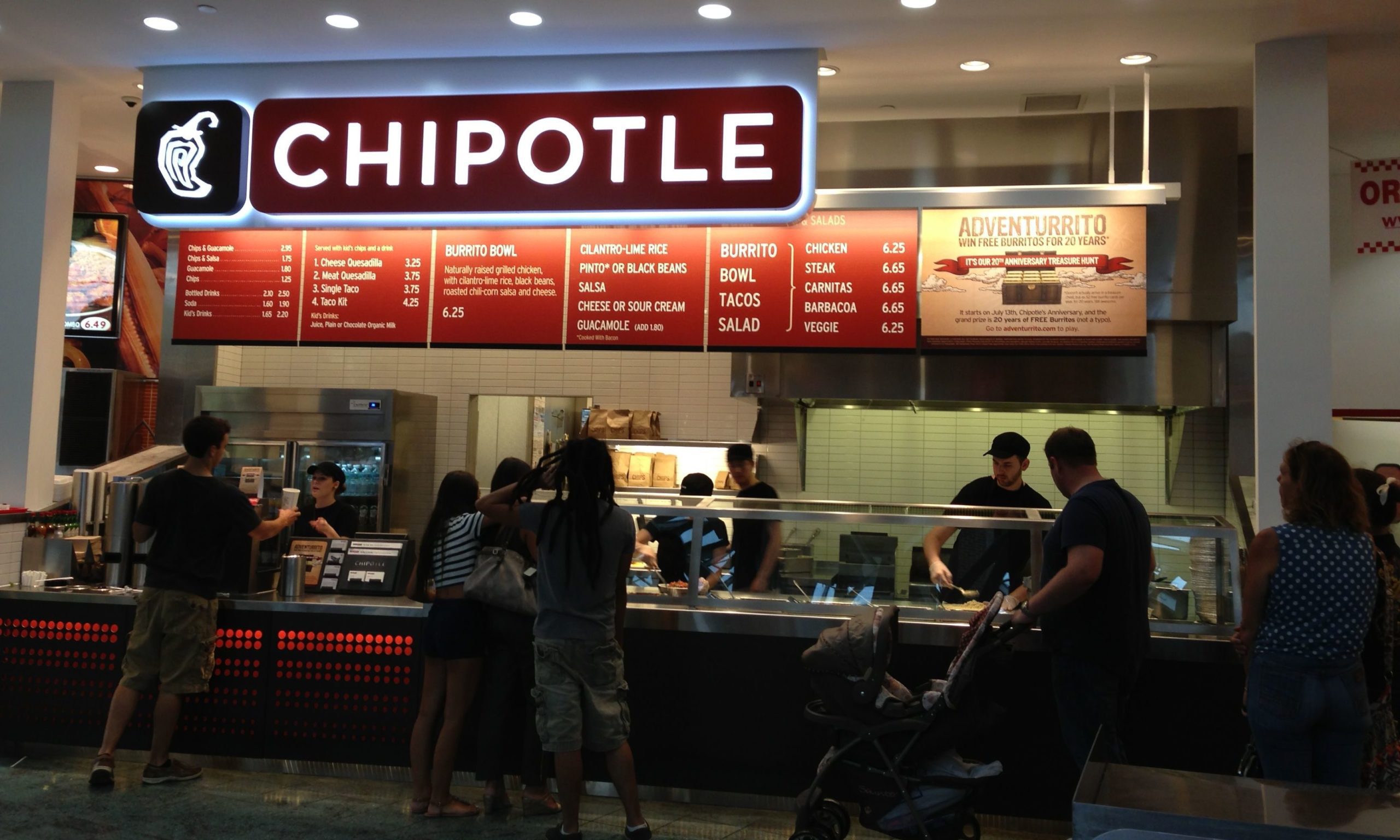 Chipotle revenues rise 14% to $2.7bn in Q1