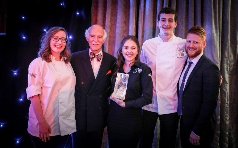 Winners of Nestlé Professional Toque d’Or enjoy prize at Royal Ascot