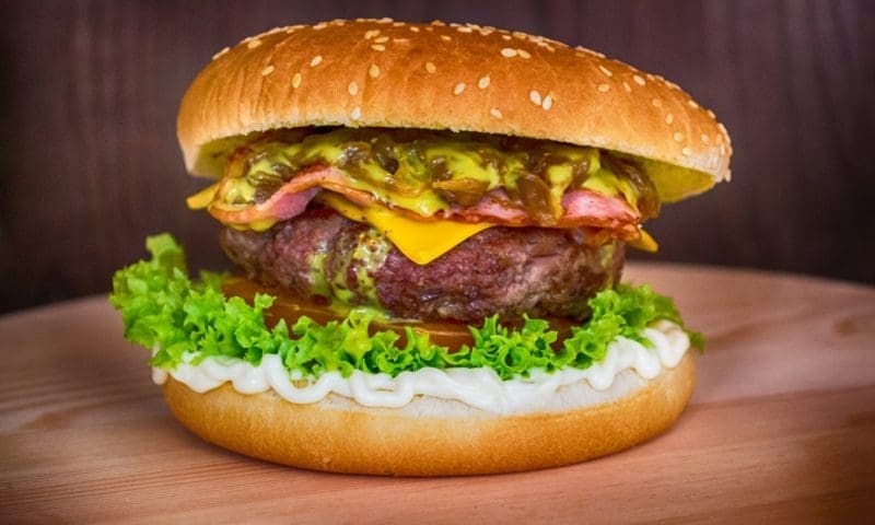 The evolution of the burger