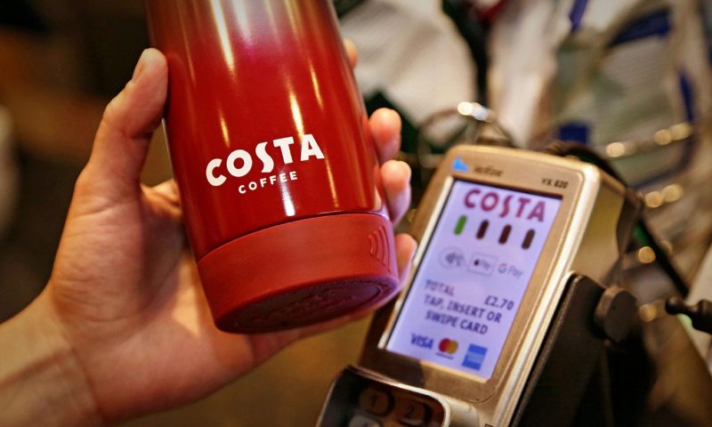 Costa and Barclaycard release ‘UK first’ contactless reusable cup