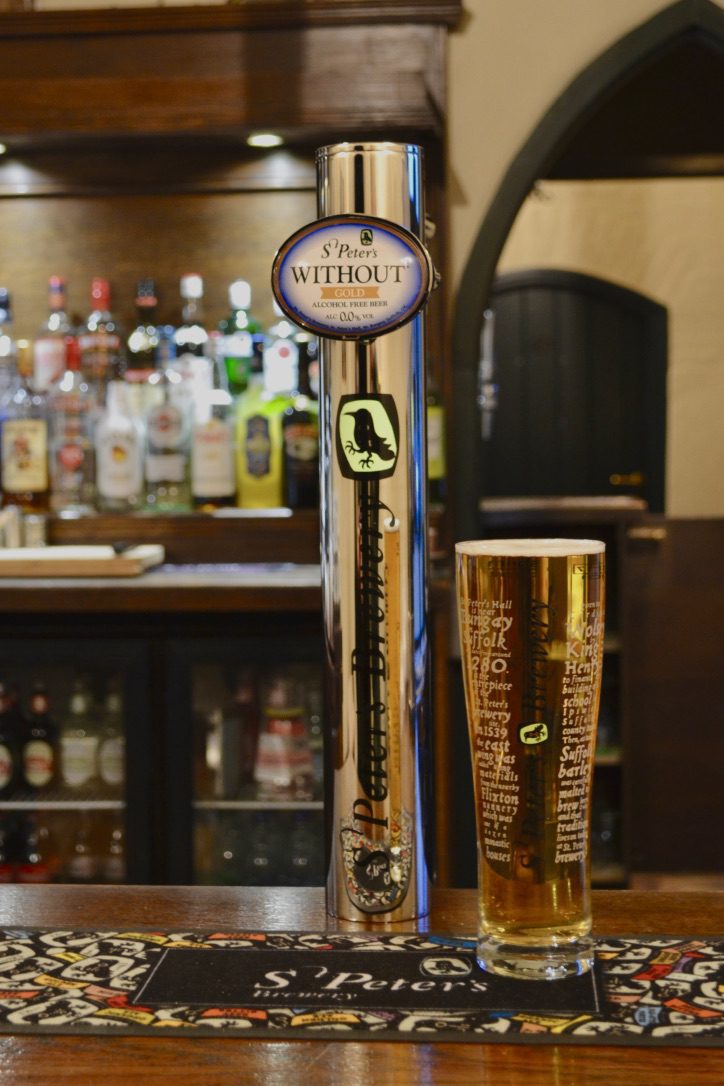St Peter's Brewery launches zero alcohol beer on draft for first time