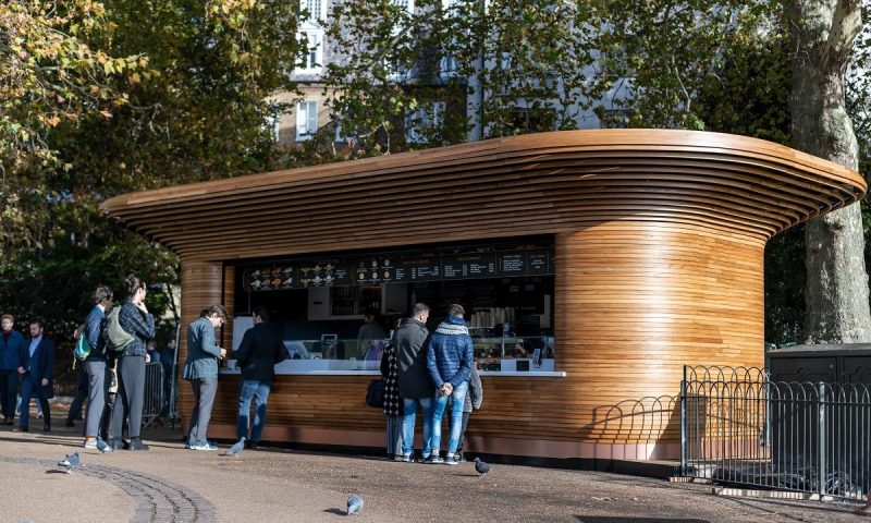 Colicci’s first kiosk with The Royal Parks opens in Green Park