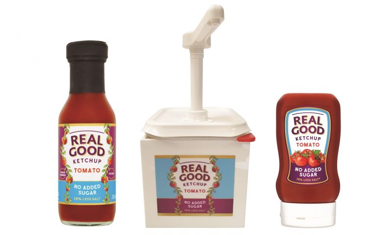 Real Good Ketchup launches through Savona Foodservice