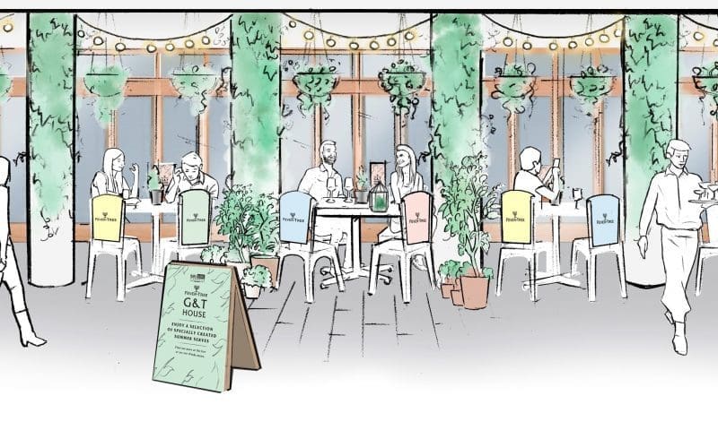 Bar + Block Steakhouse to launch pop-up gin terrace with Fever-Tree
