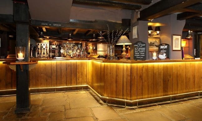 700-year-old pub devastated by blaze
