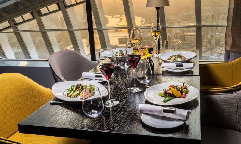 Sky Garden’s Fenchurch restaurant awarded two AA rosettes