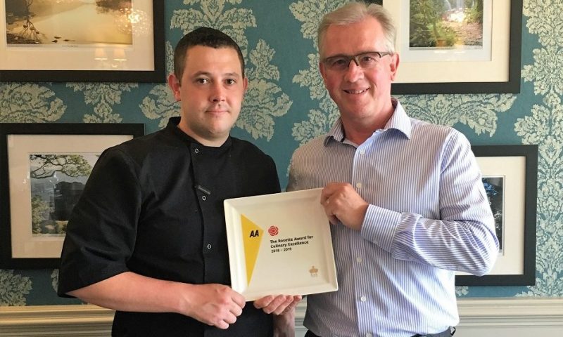 Royal Victoria Hotel awarded AA rosette following £1m revamp