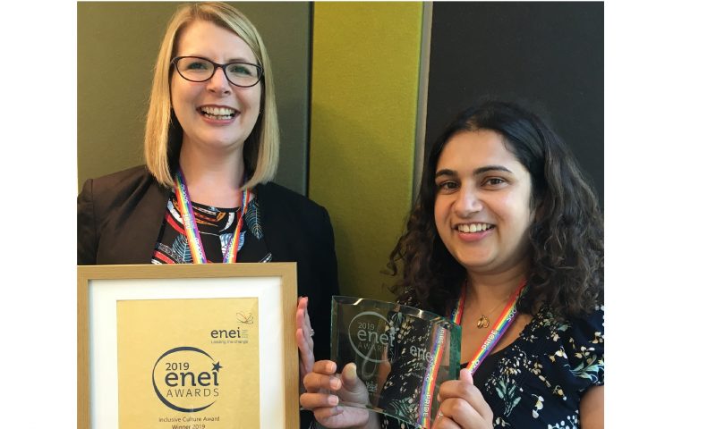 Sodexo wins Inclusive Culture award at enei awards