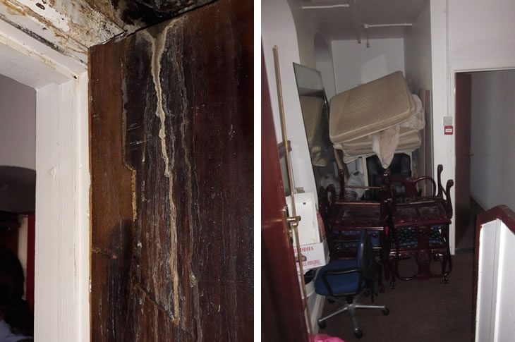 Restaurant fined £44k for ‘unsafe’ living conditions