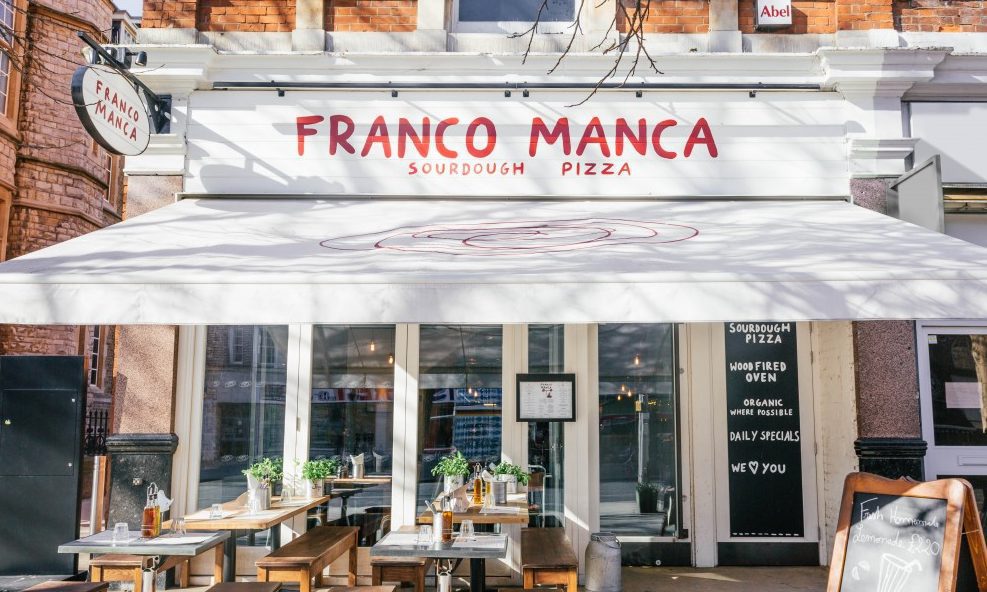 Franco Manca and The Real Greek partners with Just Eat