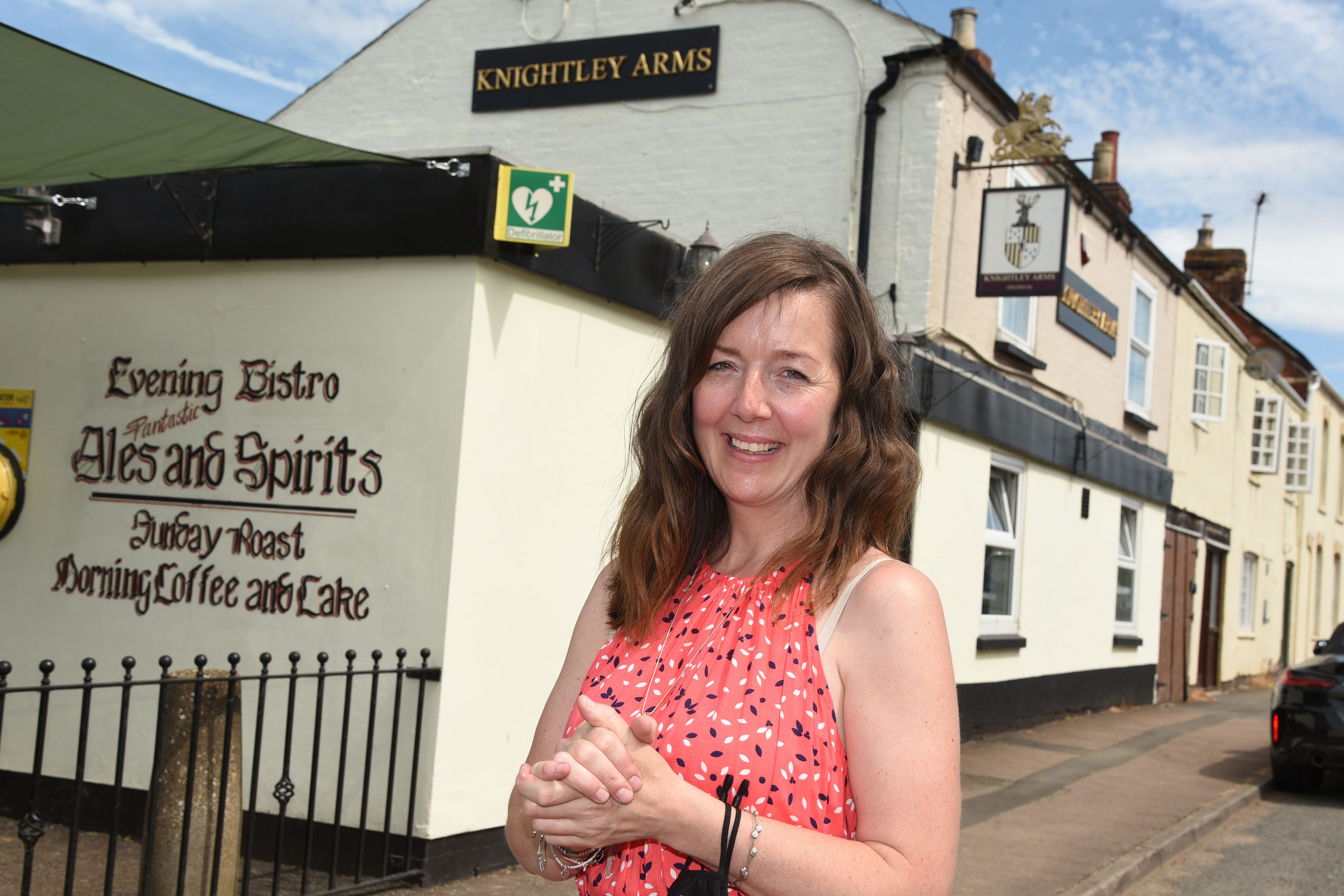 Knightley Arms opens community café for local residents