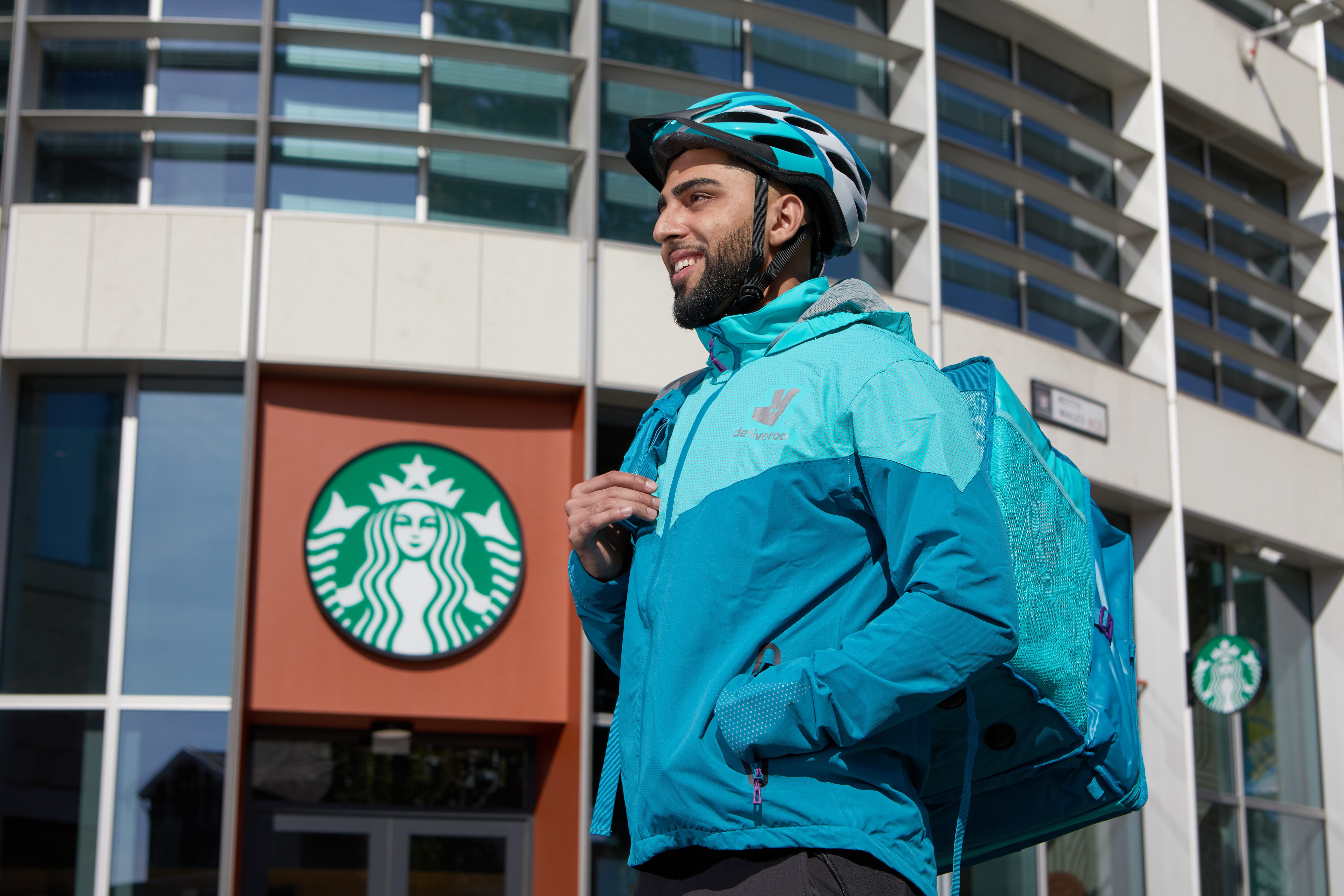 Deliveroo expands offering with new Starbucks partnership