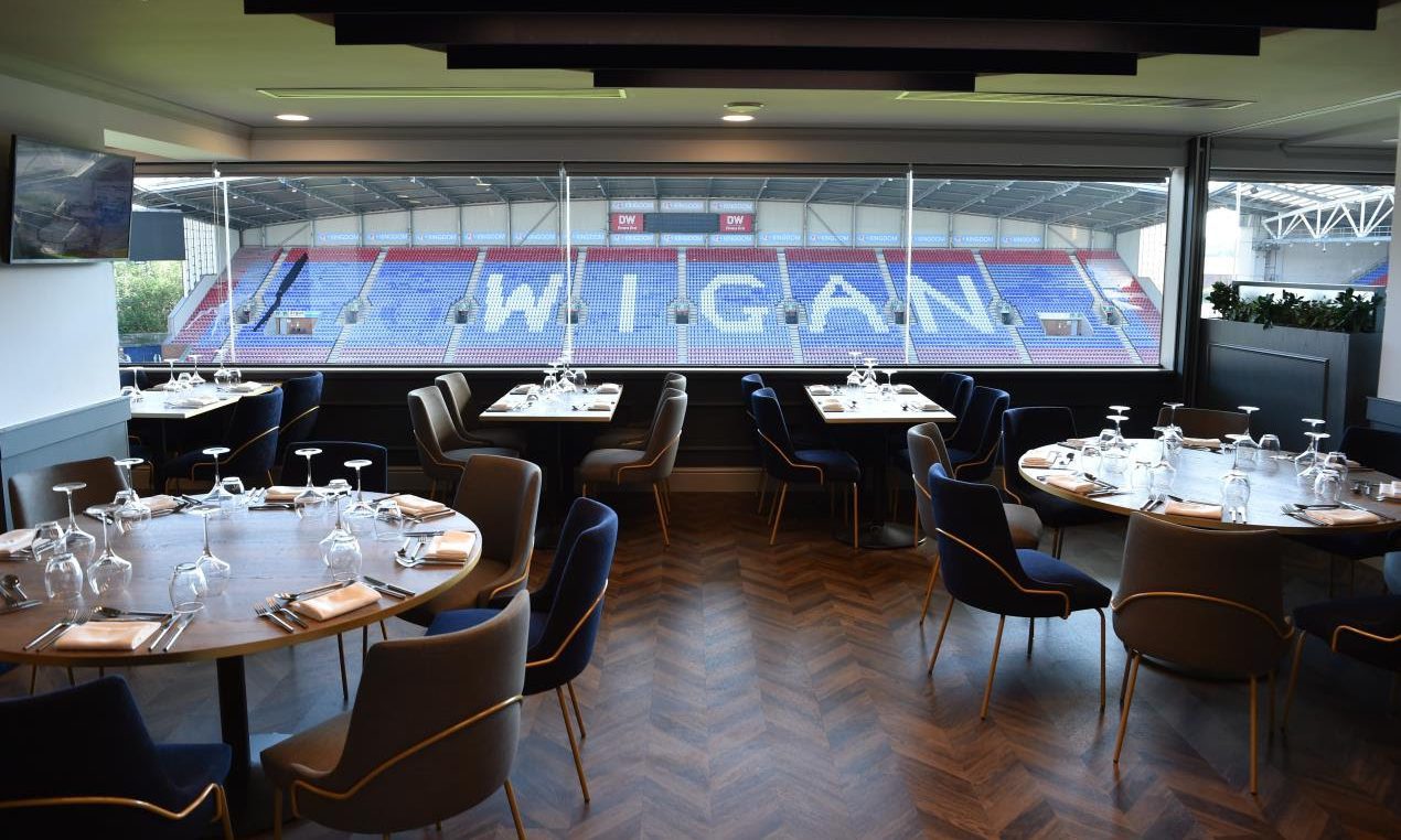 Sodexo Live unveils £1m makeover of Wigan stadium