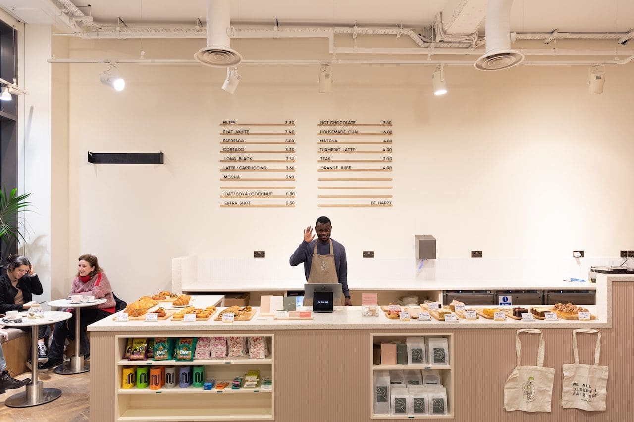 Not-for-profit Fair Shot Café opens in Covent Garden