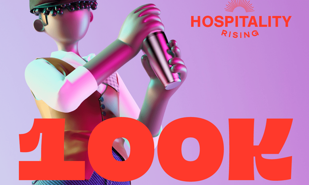 Hospitality Rising hits 100,000 job applications