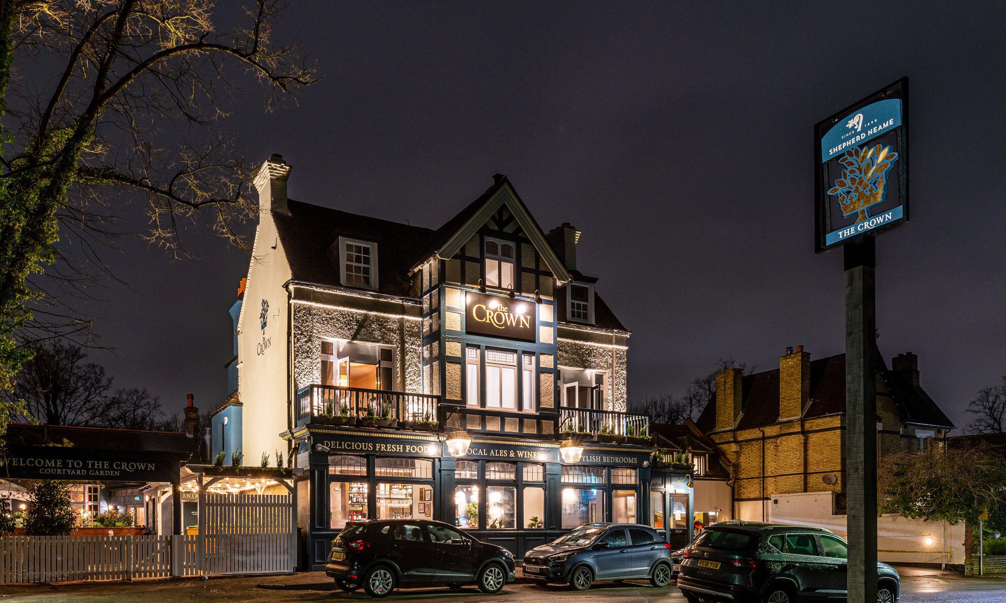 The Crown at Chislehurst reopens after £1.4m refurb