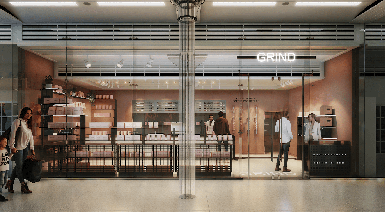 Grind to open first hybrid cafe at new St Pancras store