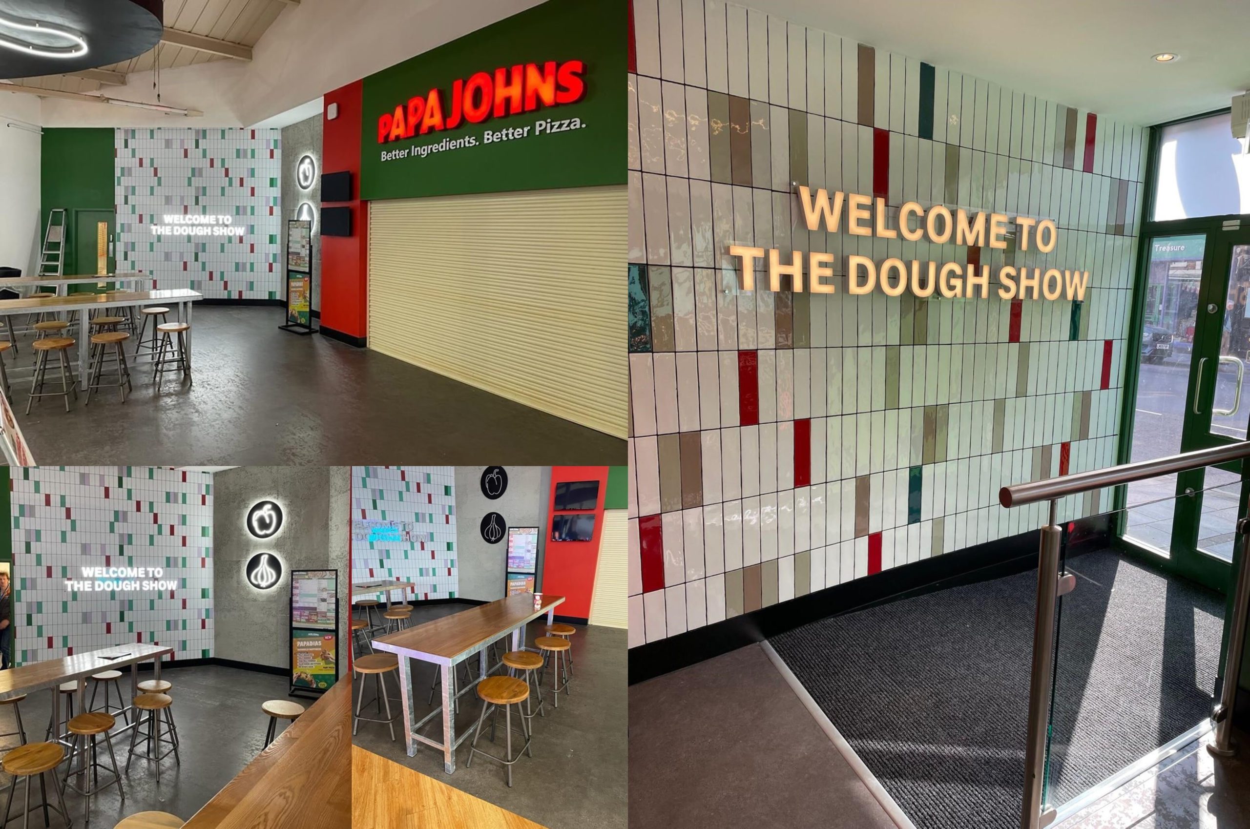 Papa Johns unveils Manchester, Wrexham and Birmingham refurbs