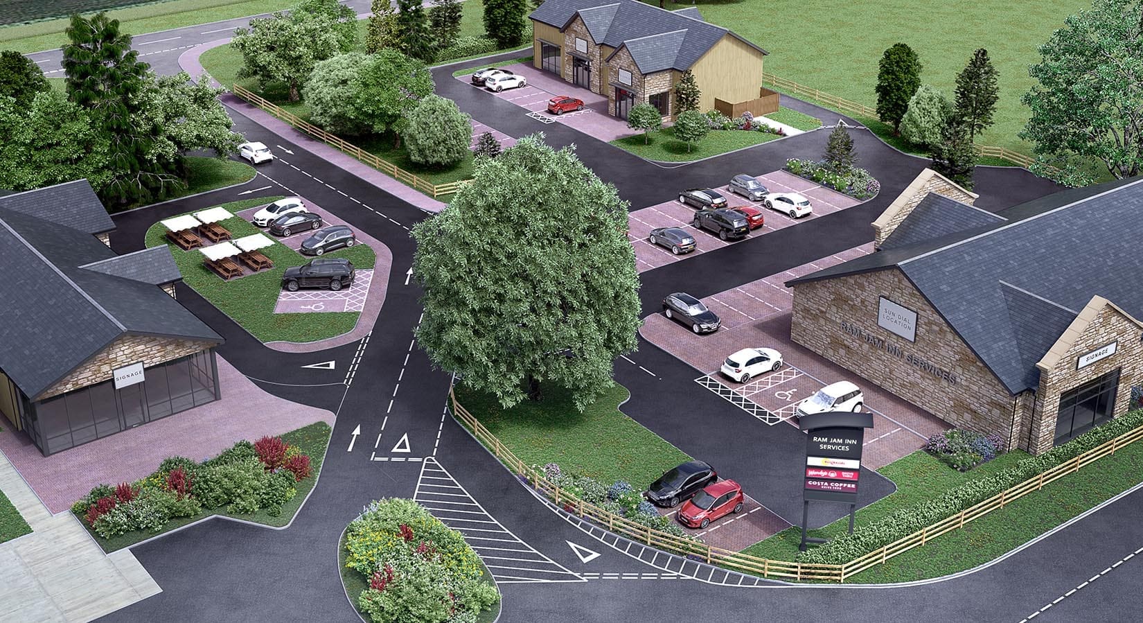 Costa Coffee and Wendy’s to open at Ram Jam Services