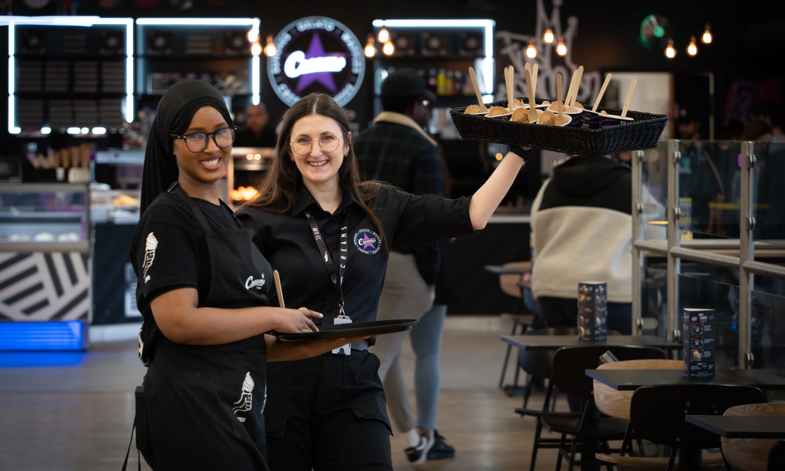 Creams to open in Tesco cafés