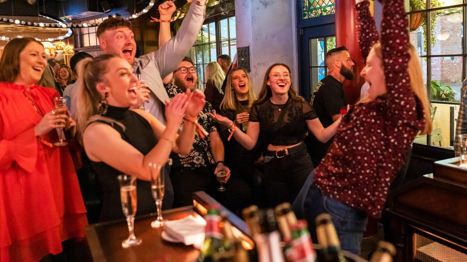 Is competitive socialising replacing the traditional pub?