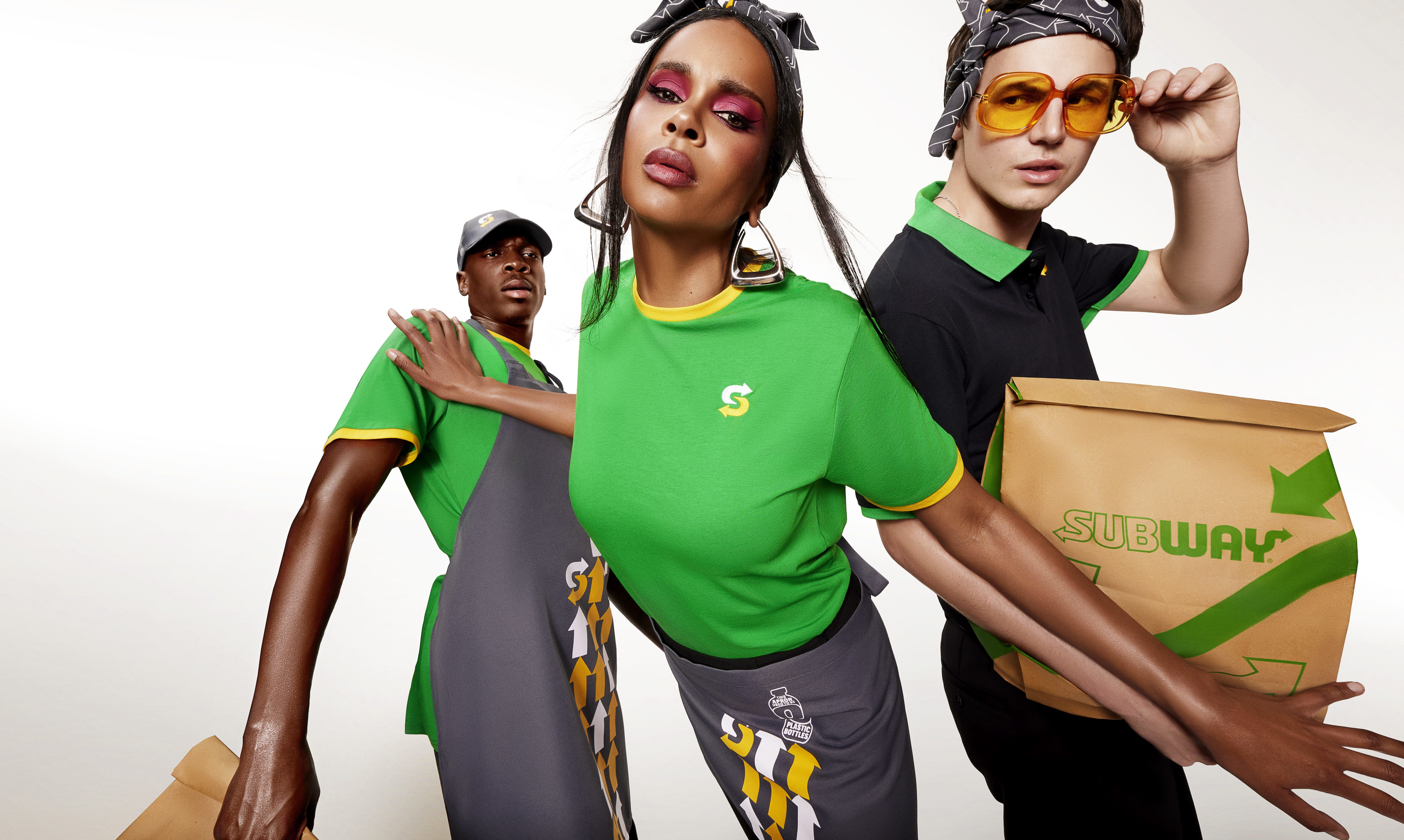 Subway launches new uniforms made from recycled bottles