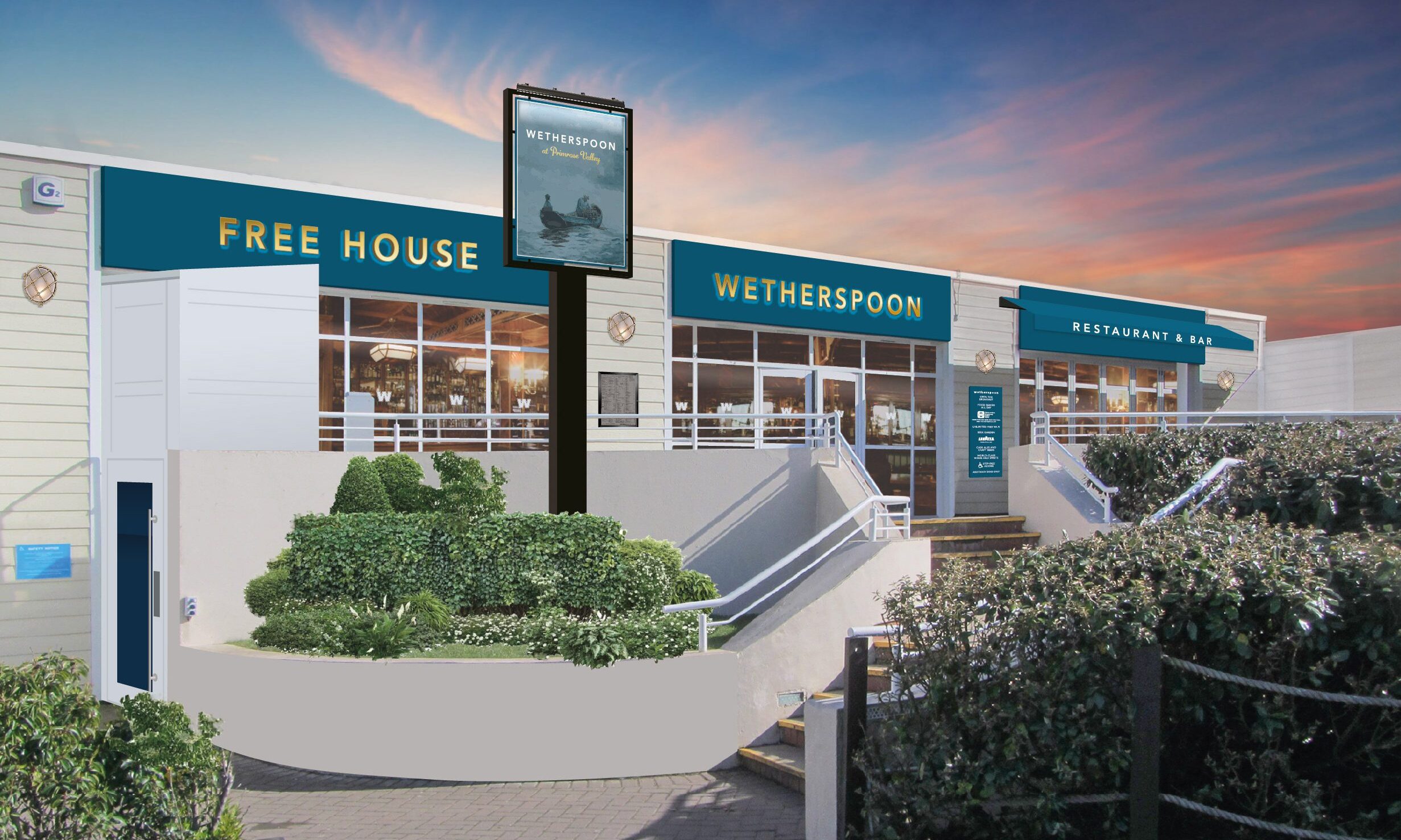 Wetherspoon agrees deal with Haven for on-site pub
