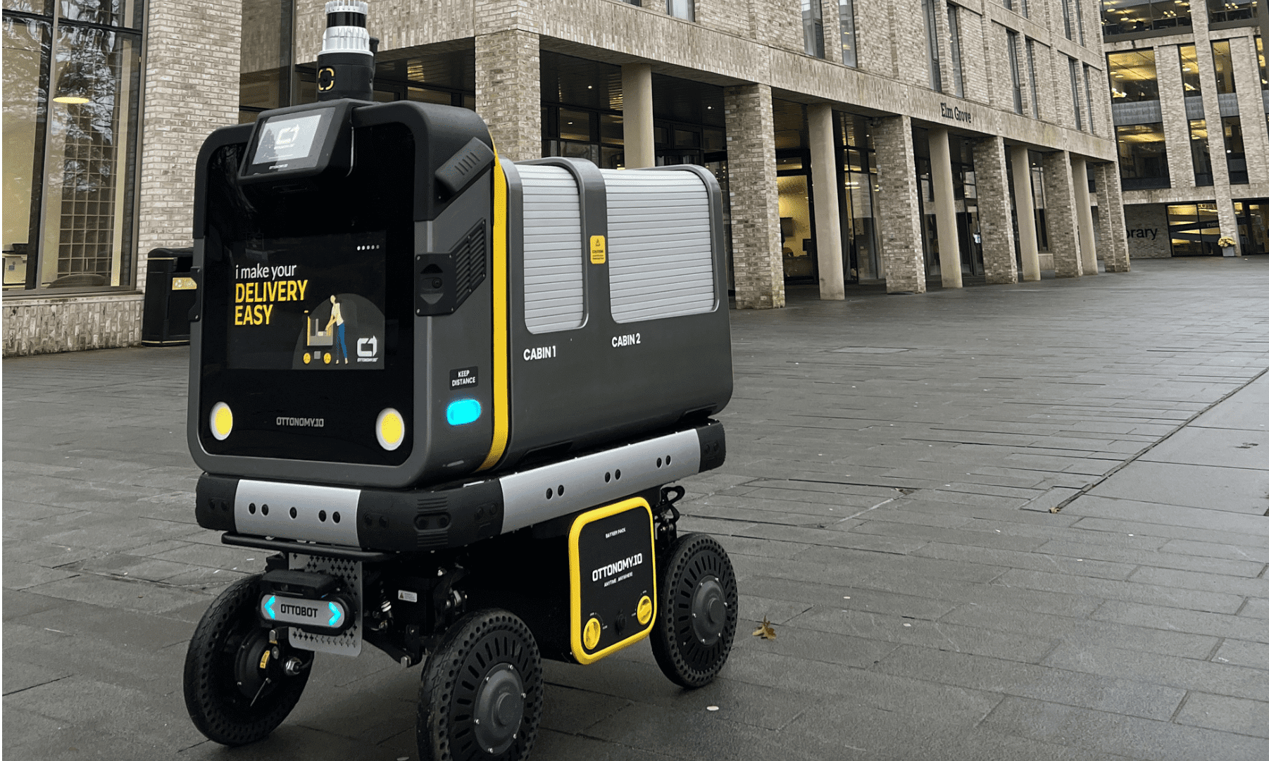 Elior UK launches new delivery robot at the University of Roehampton