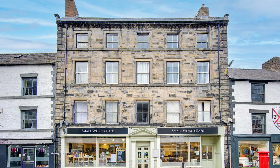 Small World Café in Hexham up for sale