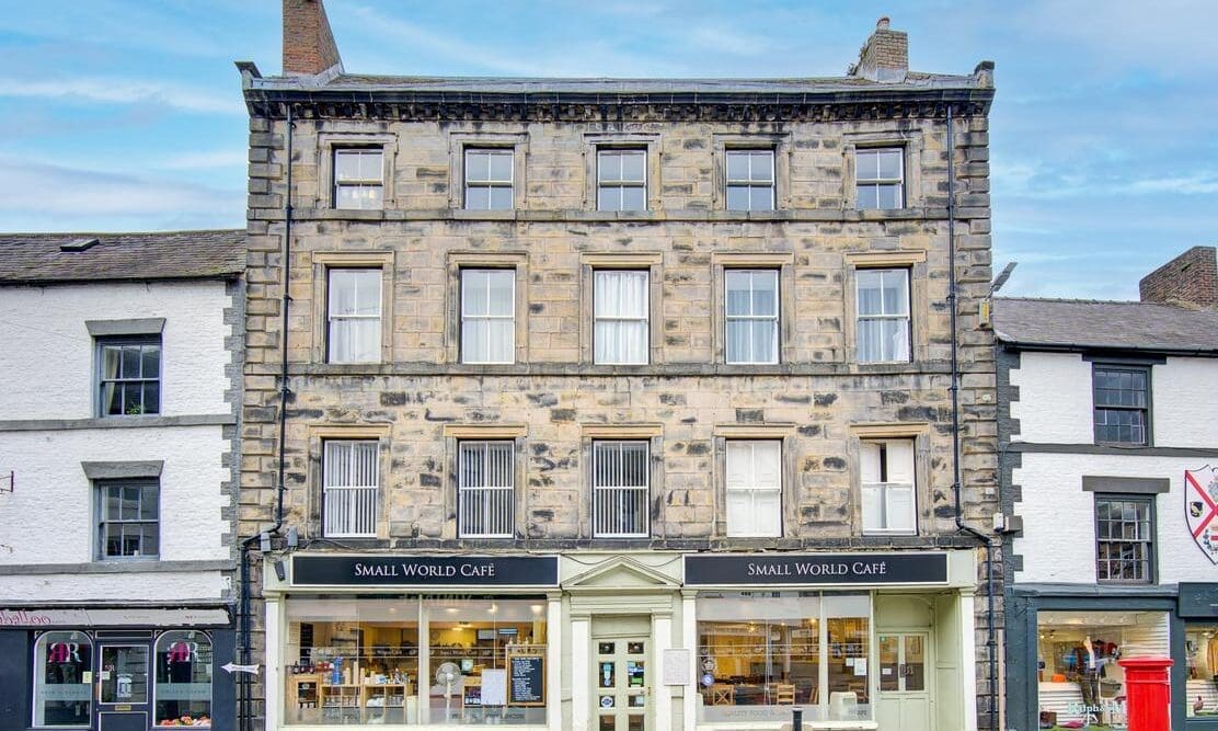 Small World Café in Hexham up for sale