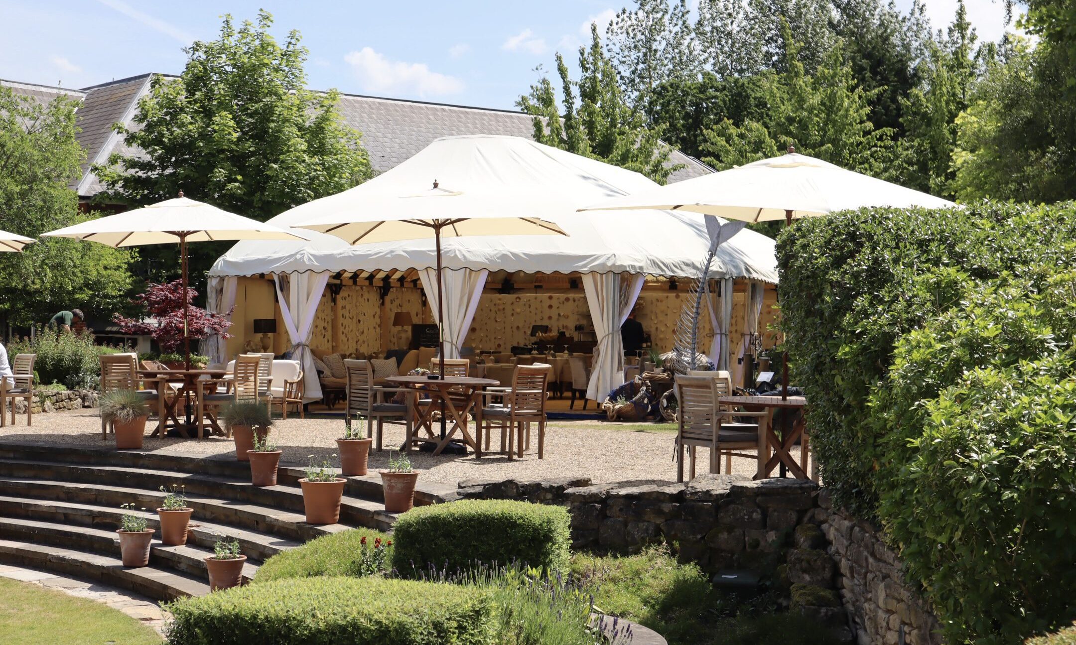 The Vineyard Hotel opens new OutSide dining concept