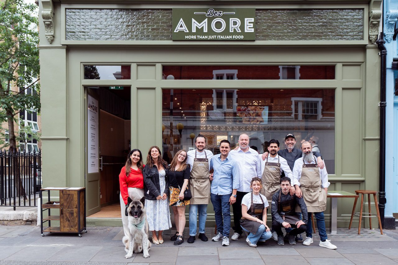 Dez Amore opens standalone restaurant in Fulham