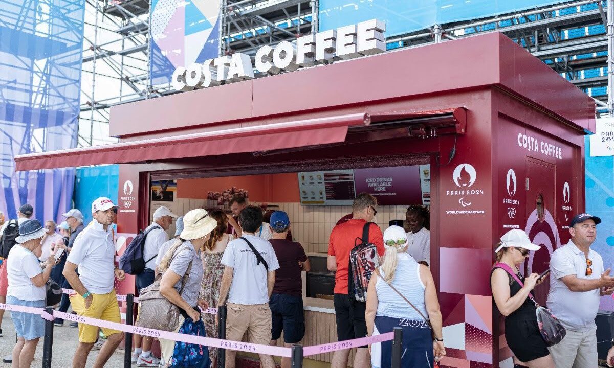 Costa Coffee and Freemans bring kiosk concept to London
