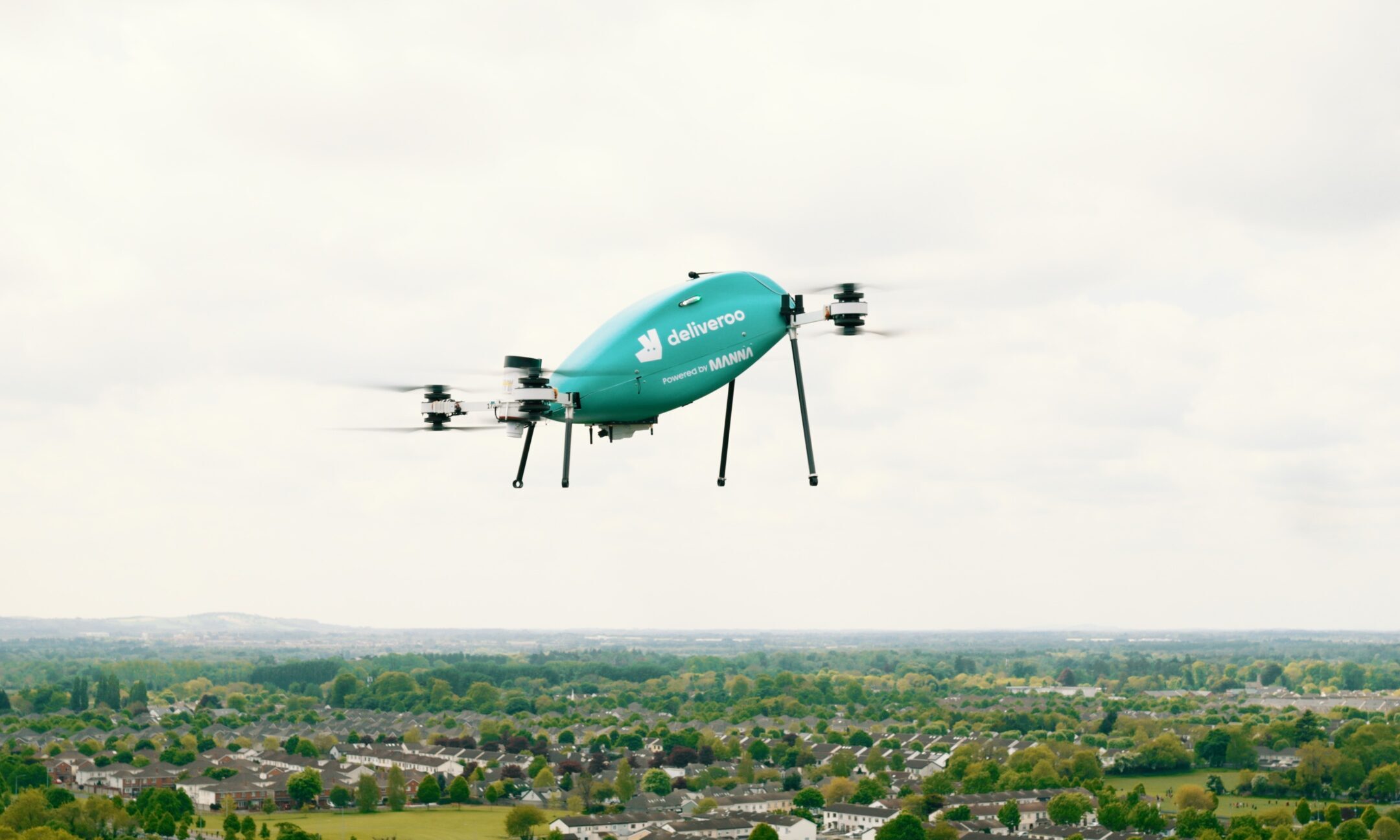 Deliveroo launches drone delivery in Dublin