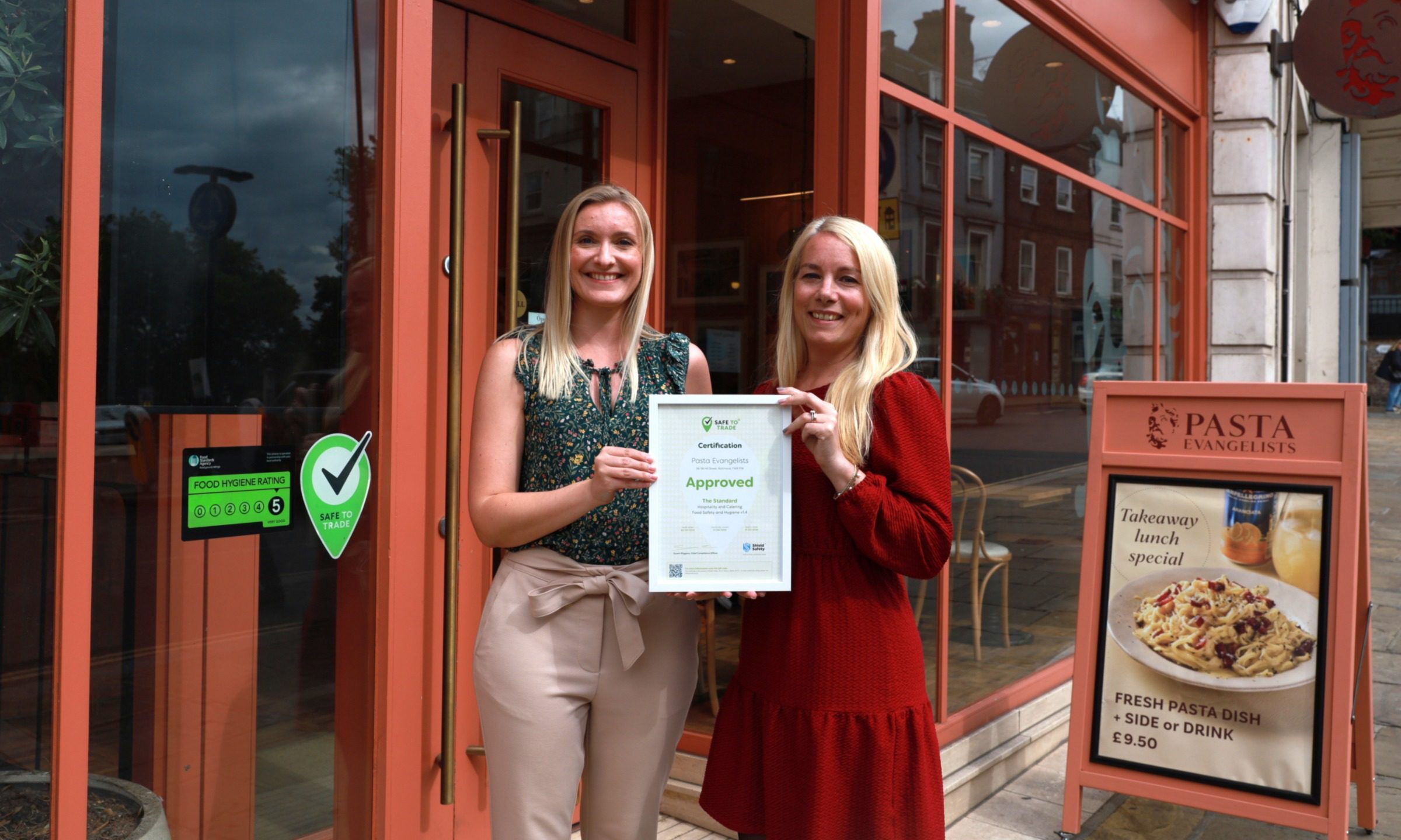 Pasta Evangelists gains Safe to Trade approval across all sites