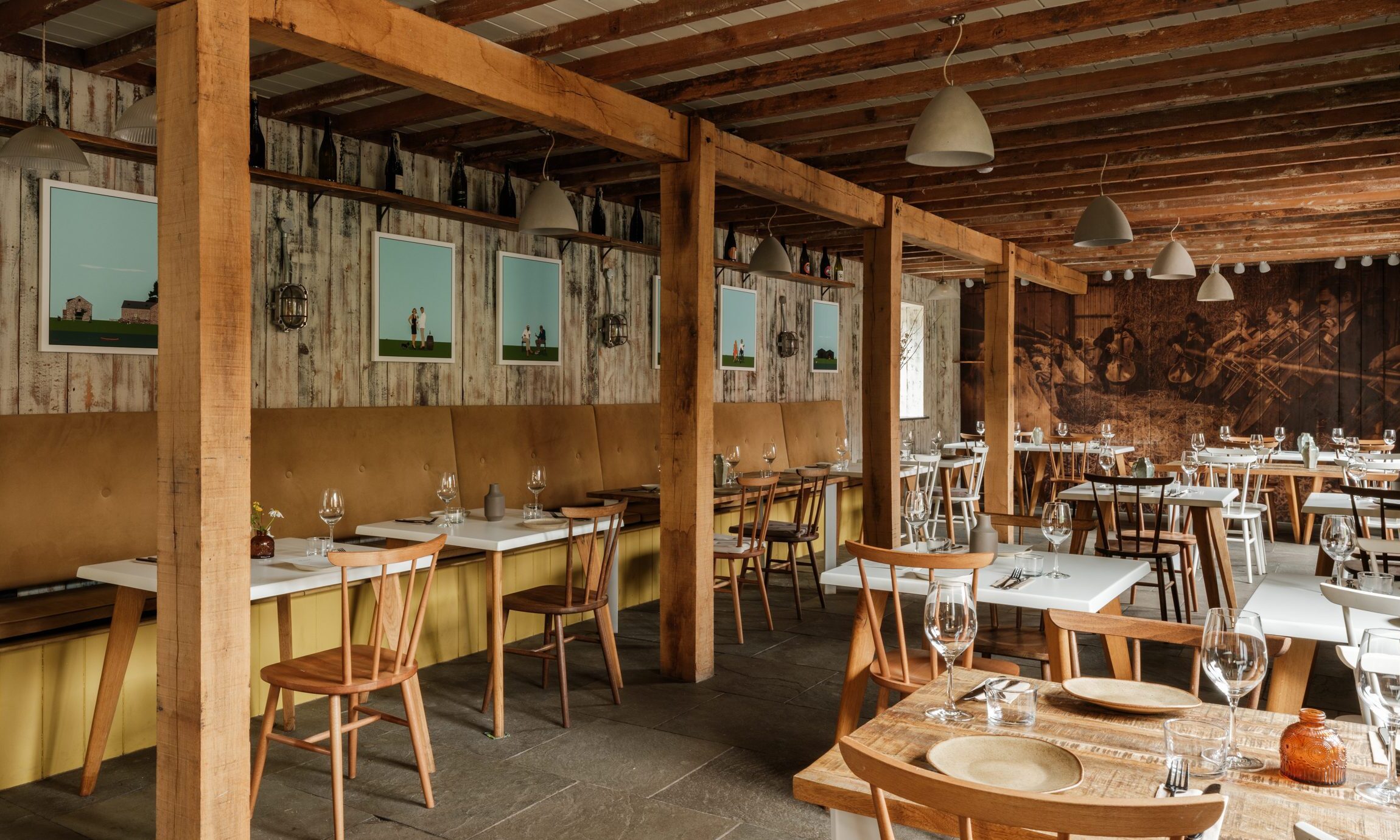 Roam restaurant opens at Sandridge Barton vineyard
