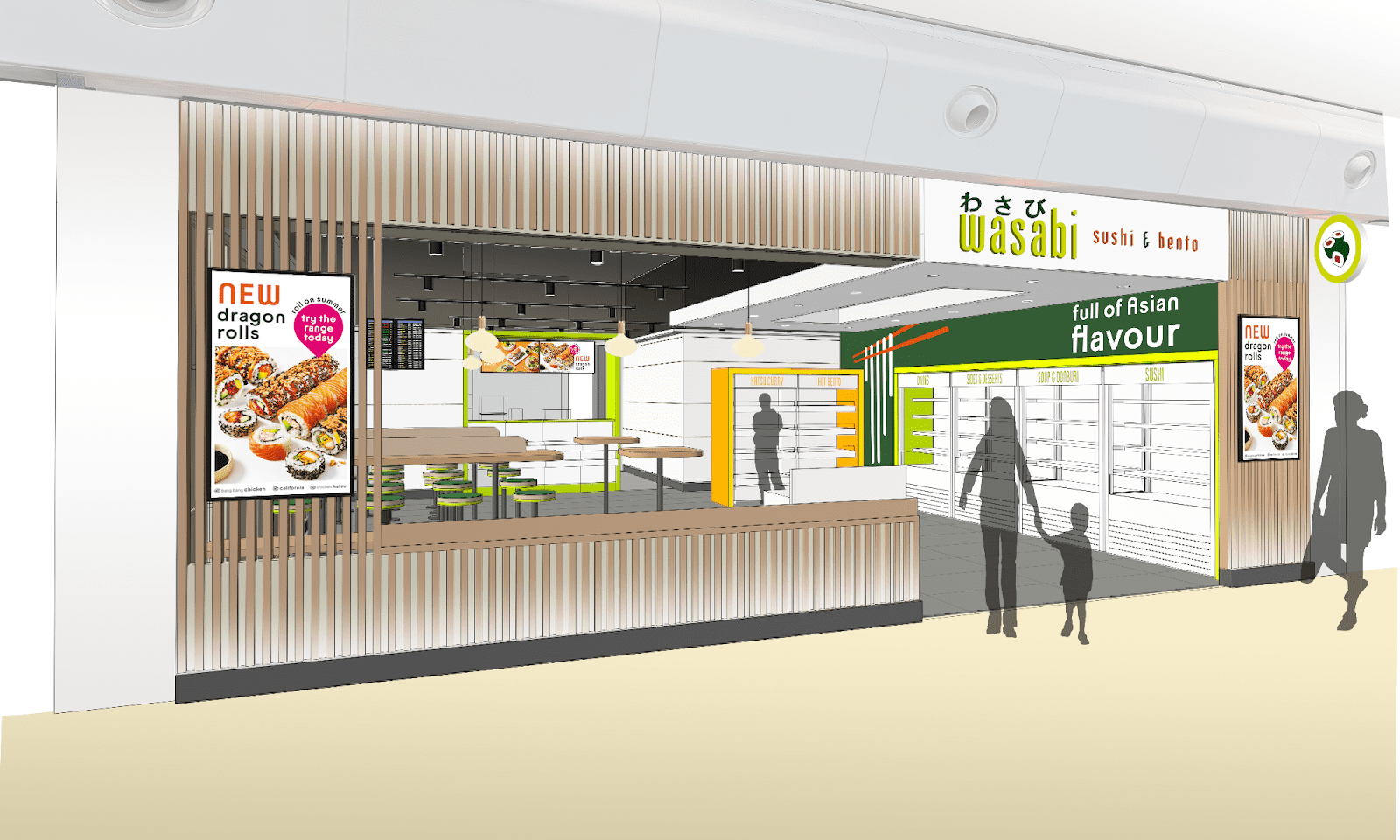 Wasabi launches first franchise at Luton Airport