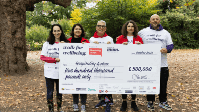 Walk for Wellbeing reaches £500k to support UK Hospitality