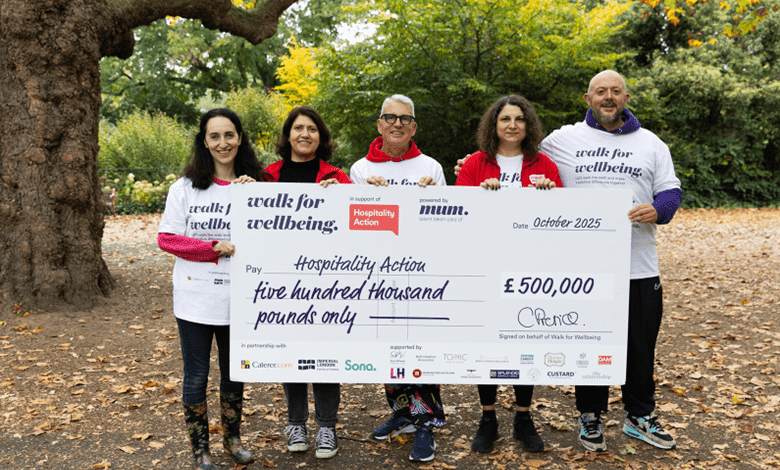 Walk for Wellbeing reaches £500k to support UK Hospitality