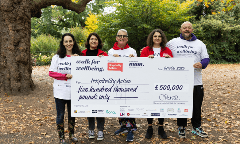 Walk for Wellbeing reaches £500k to support UK Hospitality