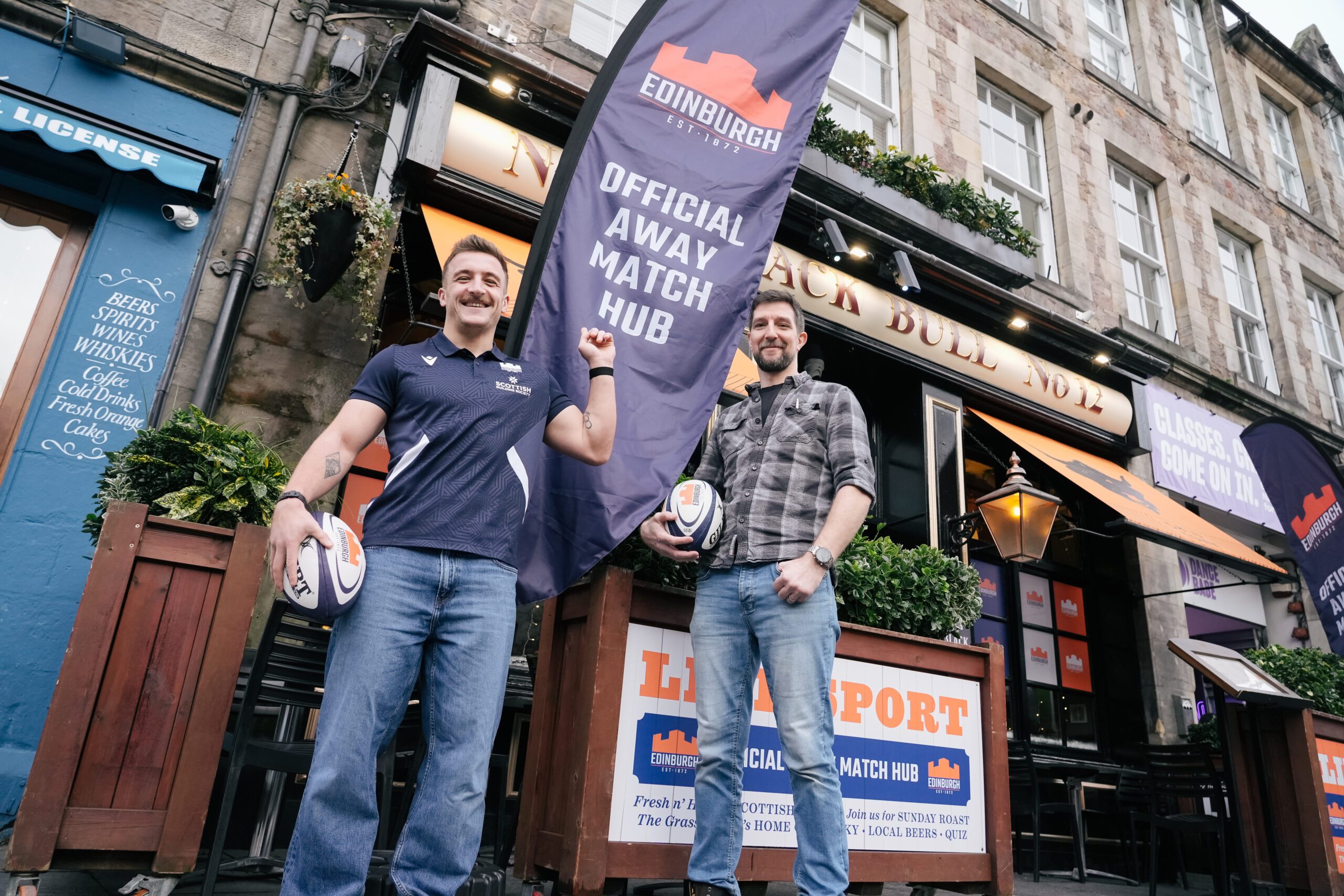 The Black Bull named Edinburgh Rugby’s official away hub