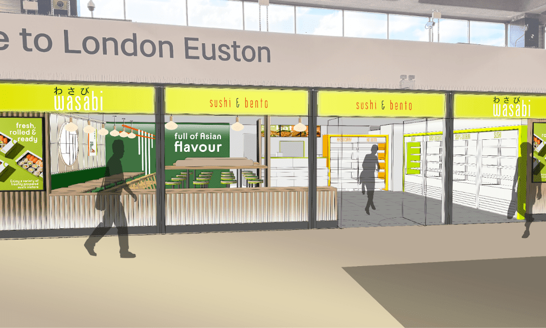 Wasabi to open new restaurant at Euston Station