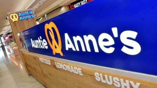 Auntie Anne’s to open 10 new sites following sales rise