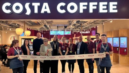 Costa Coffee invests £750,000 in expanded Edinburgh Airport store