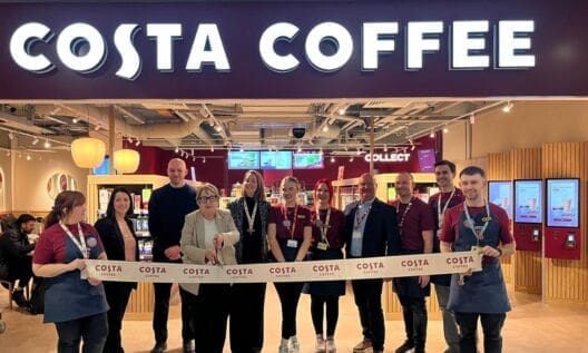 Costa Coffee invests £750,000 in expanded Edinburgh Airport store