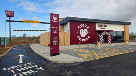 Costa Coffee opens 400th UK drive-thru store amid expansion