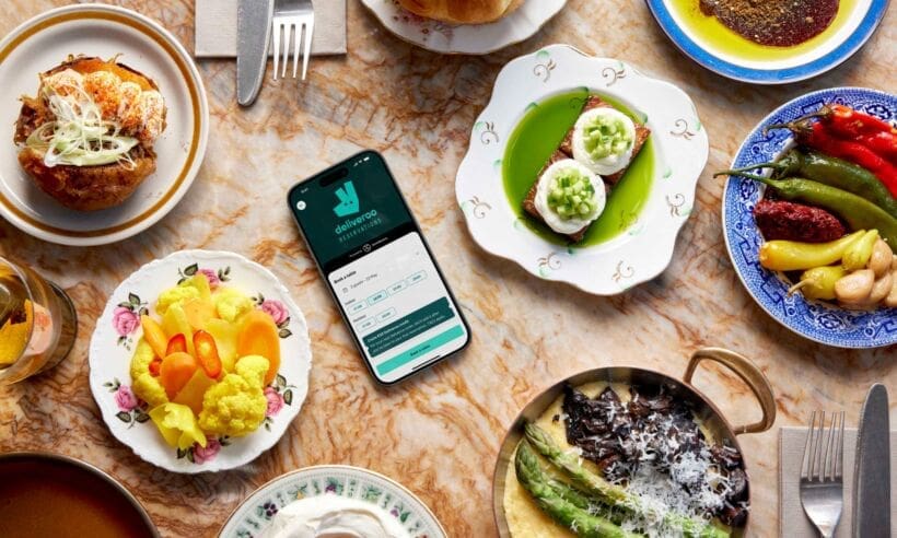 Deliveroo launches in-app restaurant booking feature