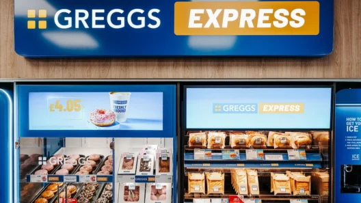 Greggs launches self-service express trial in Glasgow